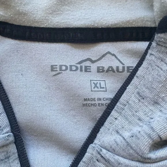 Eddie Bauer mens XL Zip up Hoodie - Picture 2 of 3